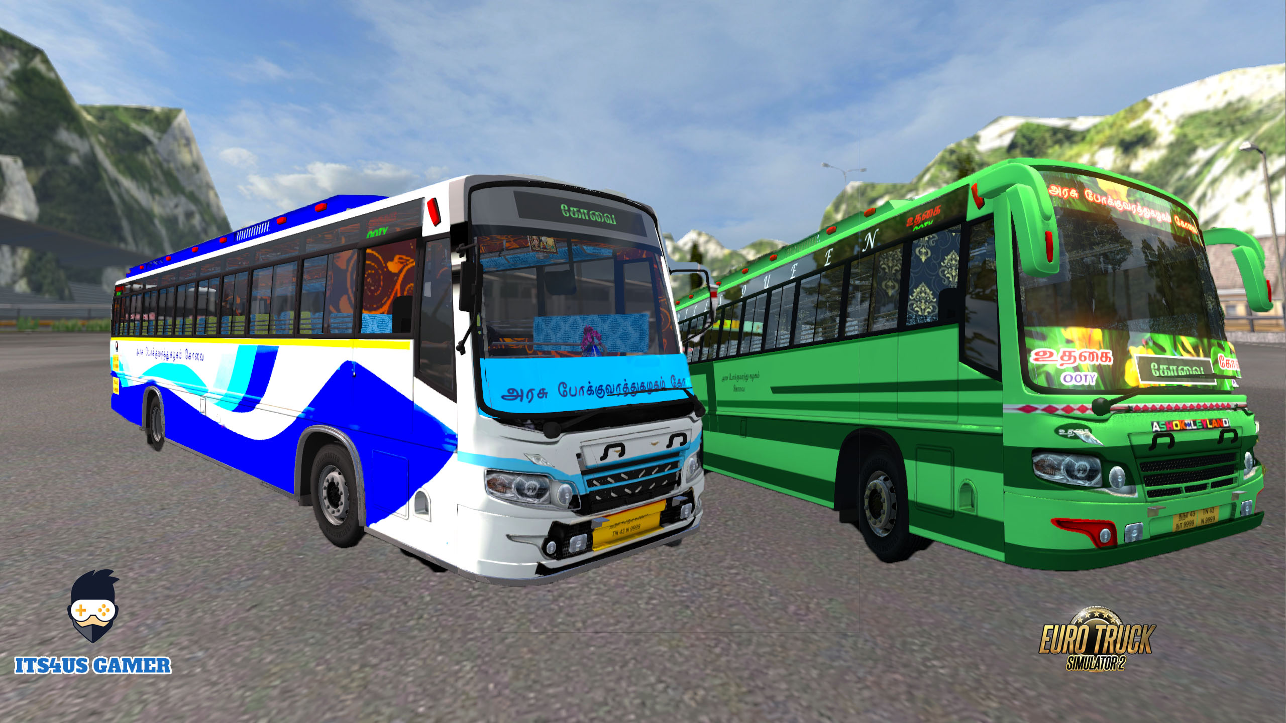download euro bus simulator indonesia