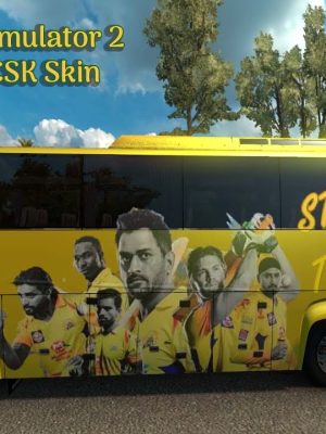 Scania Touring Bus CSK Skin Download