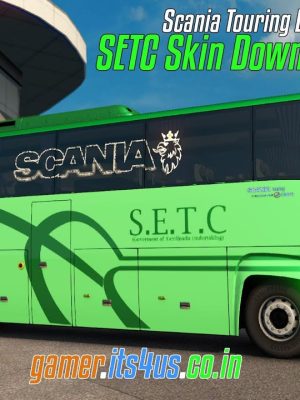 Scania Touring Bus SETC Skin Download
