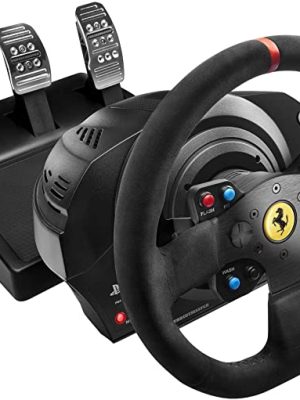 Thrustmaster T300 Ferrari Integral RW Alcantara edition | Racing Game Wheel | Force Feedback | PC/PS3/PS4