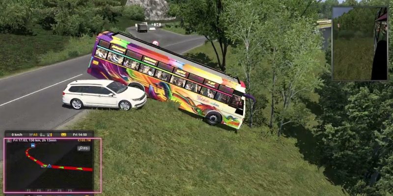 Not a good ride tamilnadu bus | Euro Truck Simulator 2