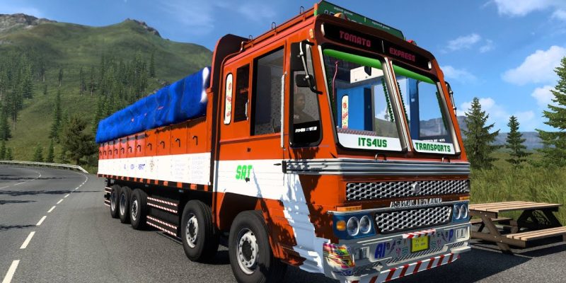 Ashok Leyland Transporting Tomatoes in Europe | Euro Truck Simulator 2