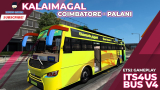 ๐ ETS2  | Its4us Gamer Travels 270km in a Bus – What Happened Next? | Kalaimagal Coimbatore๐ Palani