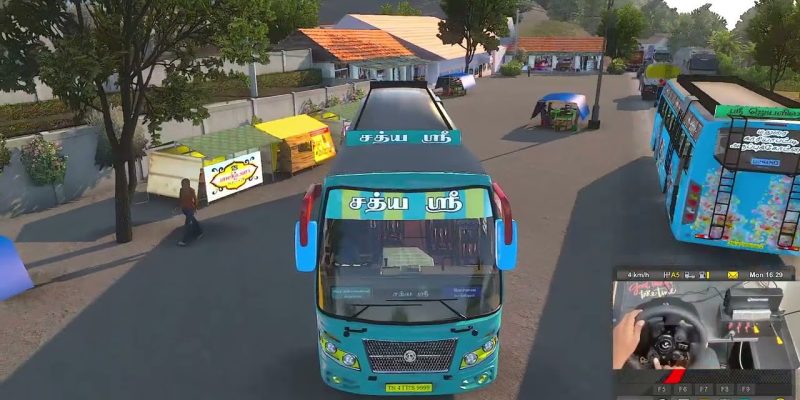 Satya Sri Coimbatore  🔄 Mettupalayam  | Euro Truck Simulator 2 | Horn Box | Logitech G923 Setup