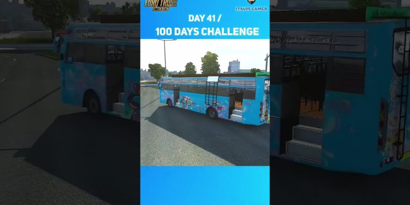 Day 41 Sri Jayavallas – Leyland| Its4usBus Skin |100 Days challenge |