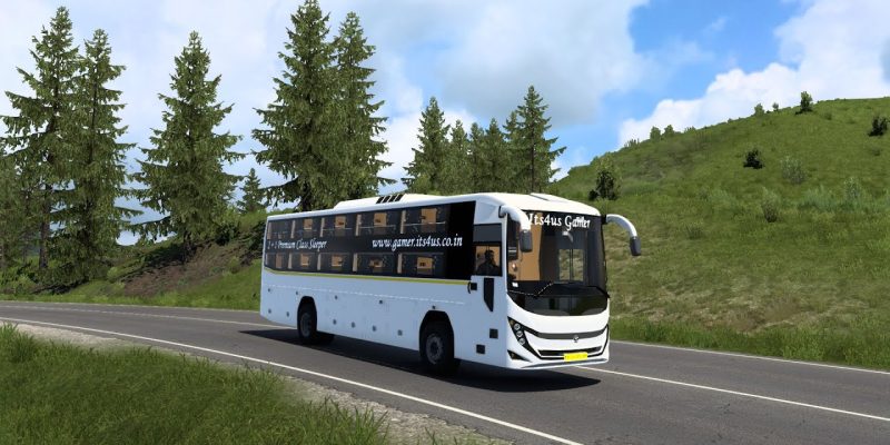 Its4us Coach Bus | ETS2 Gameplay