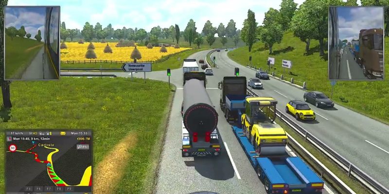 How not to drive Gasoline truck  – Euro Truck Simulator 2 | Horn Box | Logitech G923 Setup