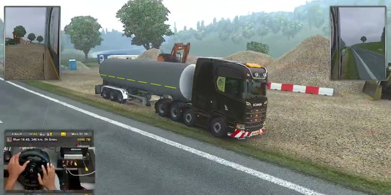 Gasoline transport in Scotland – Euro Truck Simulator 2 | Horn Box | Logitech G923 Setup