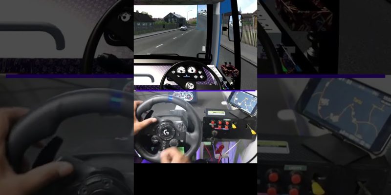 Starting a bus in ETS2