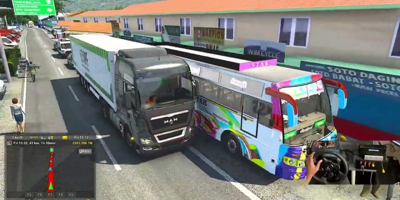 STAR Madurai🔄Sivakasi | Euro Truck Simulator 2 | Horn Box | Logitech G923 Setup