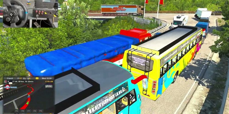 ZipLine in ETS2 | Ashok Leyland 16 wheeler BS6 | First test drive | Eurotruck ETS2  1.48