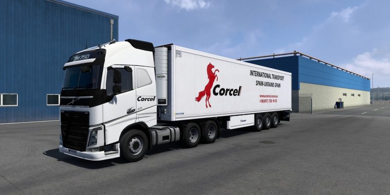 Volvo Hauls for Corcel International on Scenic Spanish Roads  Euro Truck Simulator 2