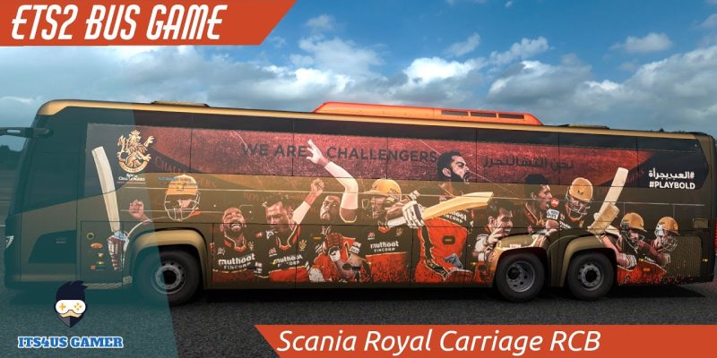 Scania Touring bus RCB skin download