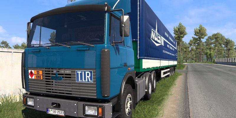 Classic Ride: 1981 MAZ 6422 Trucking Across Russia | Euro Truck Simulator 2