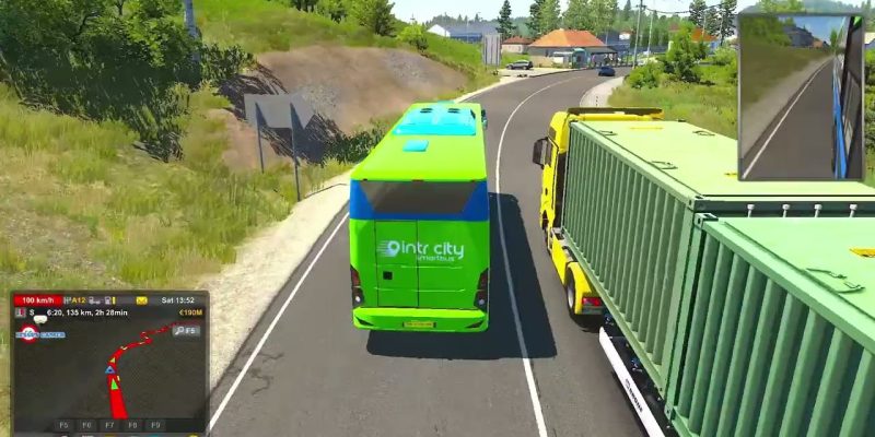 Intercity Bus West Balkans | ETS2 Game Play | Bus Game India
