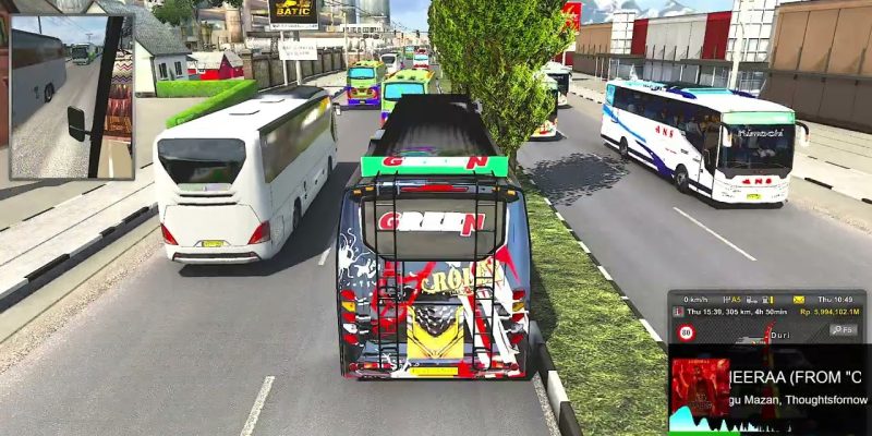 Vacation Trip with Green Tourist Bus | ETS2 Gameplay | Its4usBus