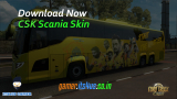 Scania Touring Bus CSK Skin Download