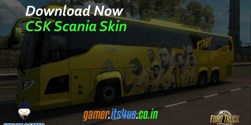 Scania Touring Bus CSK Skin Download