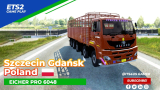 Szczecin to  Gdańsk, Port – Poland | Eicher Pro 6048 Euro Truck Simulator 2