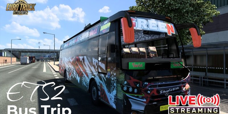 ETS2  Bus 🚌 Lets Play ETS2  | @Its4us Gamer | Logitech G923 TamilNadu Bus Game