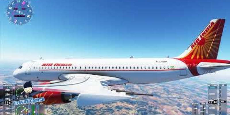 AirIndia Airbus 320neo Bengaluru Kempegowda International Airport Microsoft Flight Simulator
