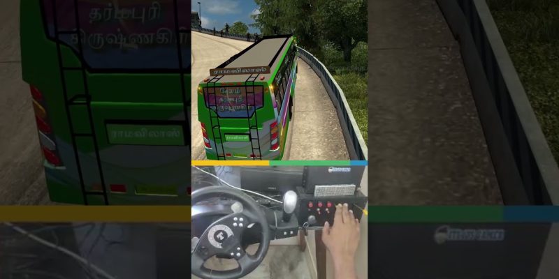 ETS2 Bus Hairpin bend