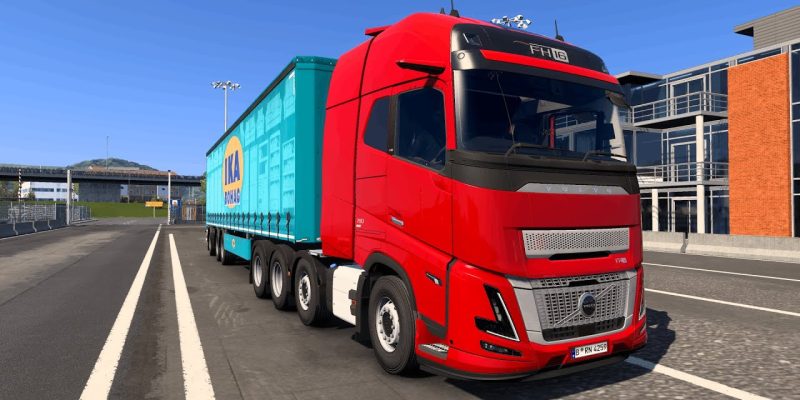 All-New Volvo FH16 Aero 780 Makes an IKEA Delivery | Its4usGamer | Euro Truck Simulator 2