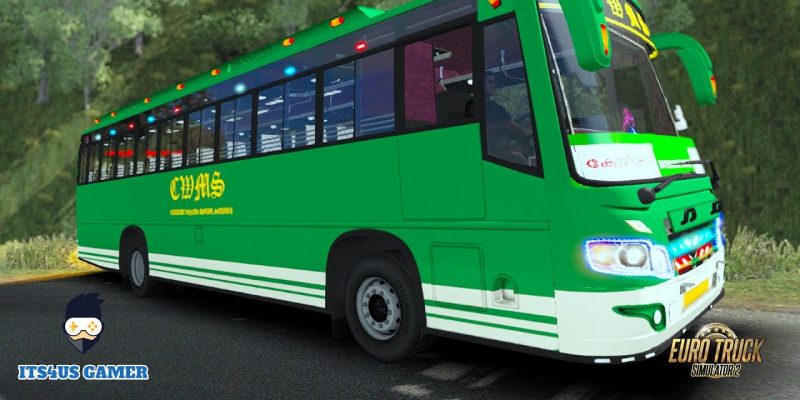 CWMS Devala Calicut Kozhikode Ghat Road ETS2 Bus GamePlay