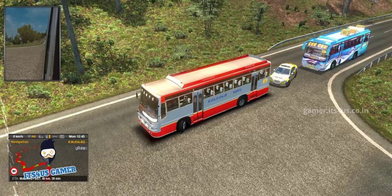 ETS2 Driving KSRTC Bus Mysuru Ooty KSRTC bus gameplay