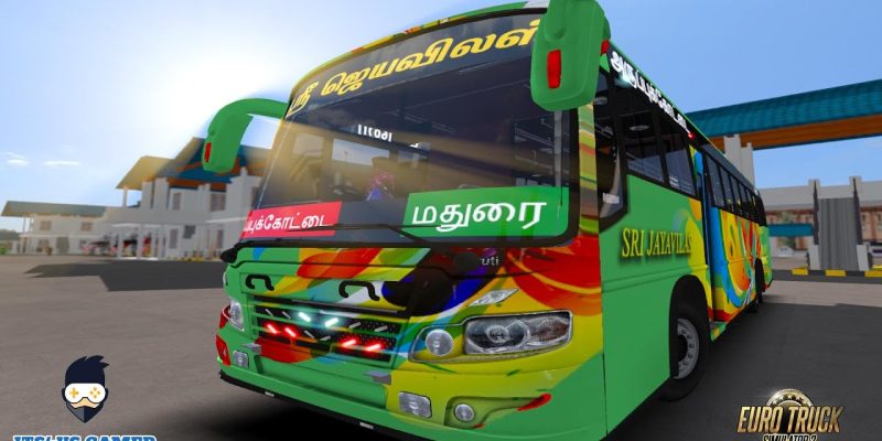 Sri Jayavilas Madurai Aruppukottai Skin ETS2 Game Play