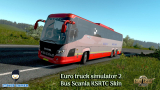 ETS2 KSRTC Scania Fast drive on a long straight stretch 150 Km/h Gameplay