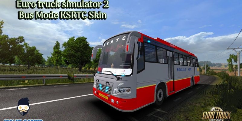 ETS2 Gameplay KSRTC Bus Mysuru Ooty KSRTC bus game Skin