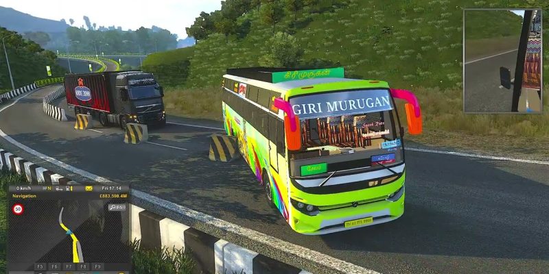 Missed the route Bus driving in ETS2  | Horn Box | Logitech G923 Setup