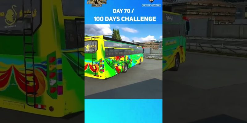 Day 70 KMS- Leyland| Its4usBus Skin |100 Days challenge |