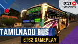 TamilNadu ETS2 Bus with Steering Wheel and Horn button box | Thrustmaster TamilNadu Bus Game