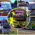 ETS2 Bus driving with Steering Wheel and Horn button box | Thrustmaster