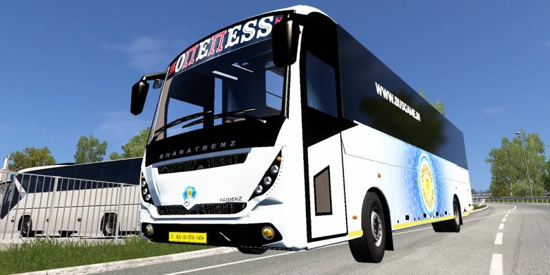 Exploring Parag, Czech Republic with Oneness Travels Glider Z Bus Mod by Its4us | ETS2