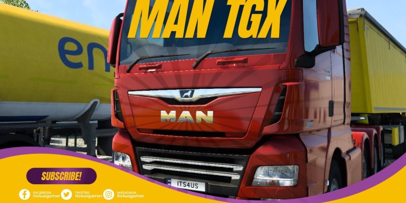 All new MAN TGX  | ETS2    | Horn Box | Logitech G923 Setup