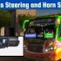 ETS2 Bus driving with Steering Wheel and Horn button box | Thrustmaster