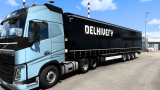 Delhivery Skin for Krone trailer  | Indian Skin Mod  for Euro Truck Simulator 2